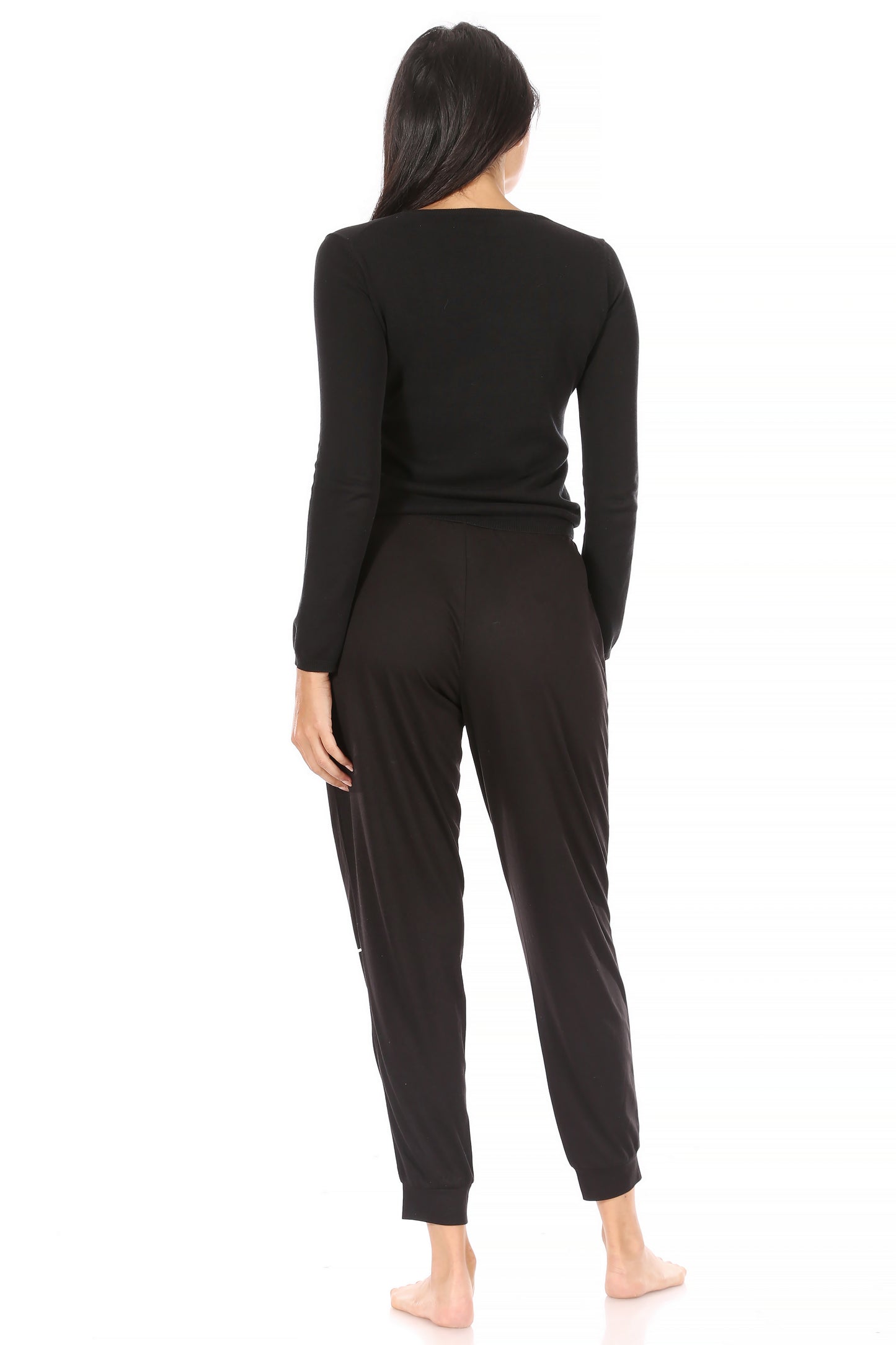 Women's "MERRY" & "COZY" 2-Pack Drawstring Jogger - Rae Dunn Wear