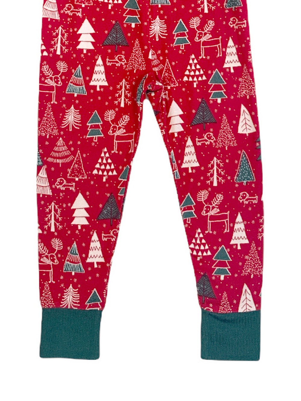 Kids "SANTA'S HELPER" Long Sleeve Top and Jogger Pajama Set - Rae Dunn Wear - B Pant Set