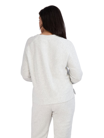 Women's "BE KIND" Sweatshirt and Drawstring Jogger Pajama Set - Rae Dunn Wear - W A Pants Set