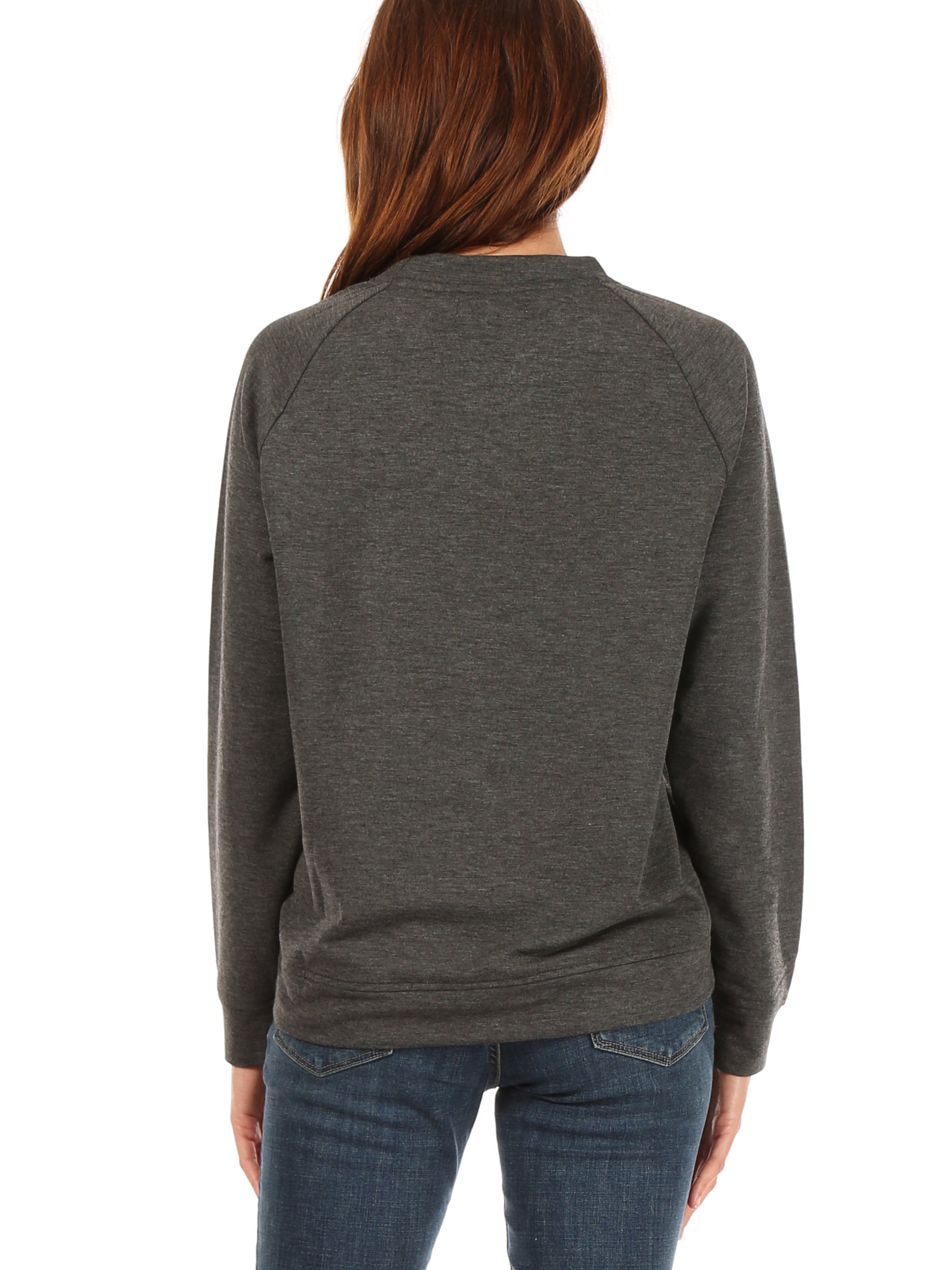 Women's "BE KIND" Studio Raglan Sweatshirt - Rae Dunn Wear - W Sweatshirt