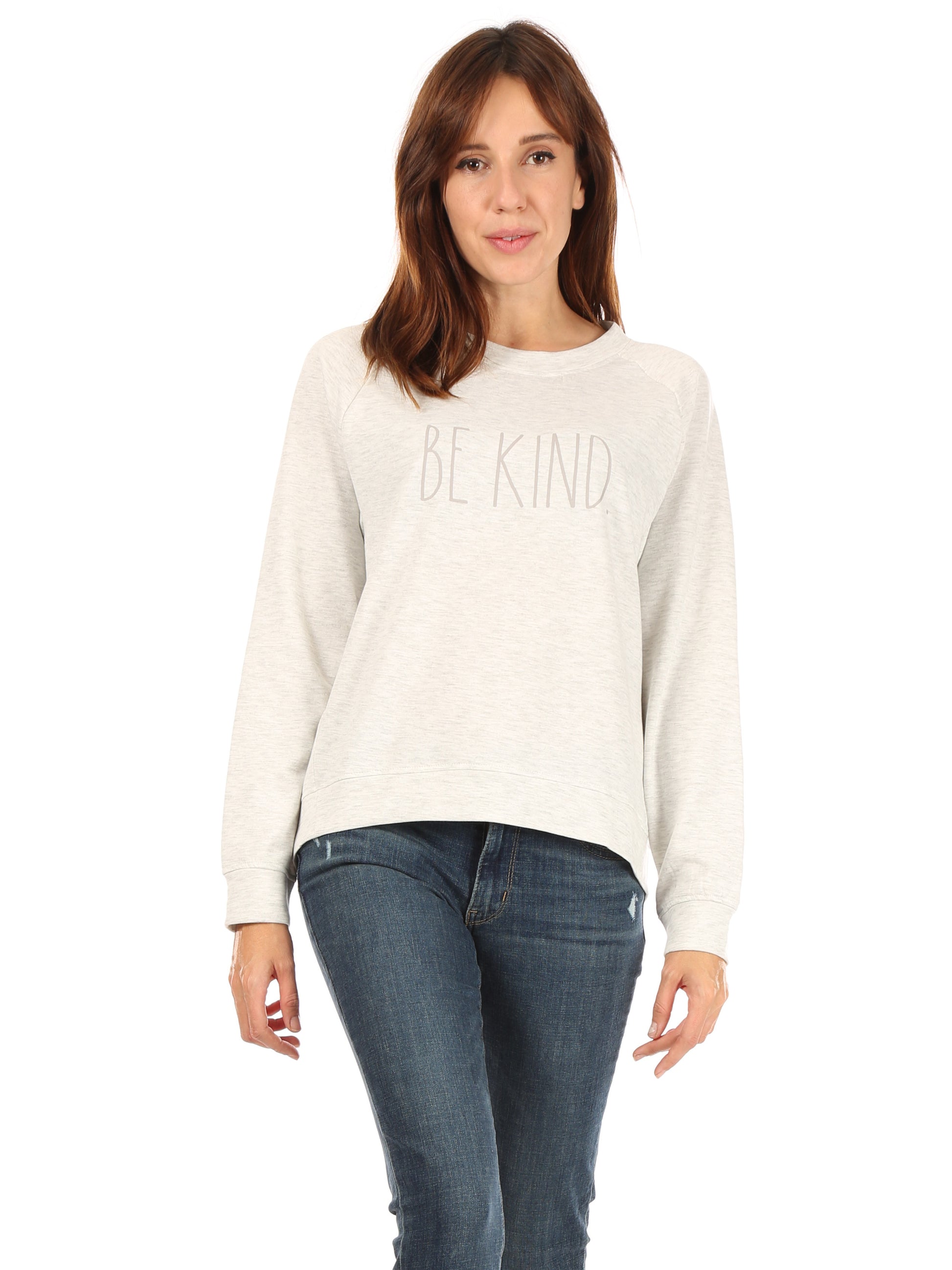 Women's "BE KIND" Studio Raglan Sweatshirt - Rae Dunn Wear - W Sweatshirt