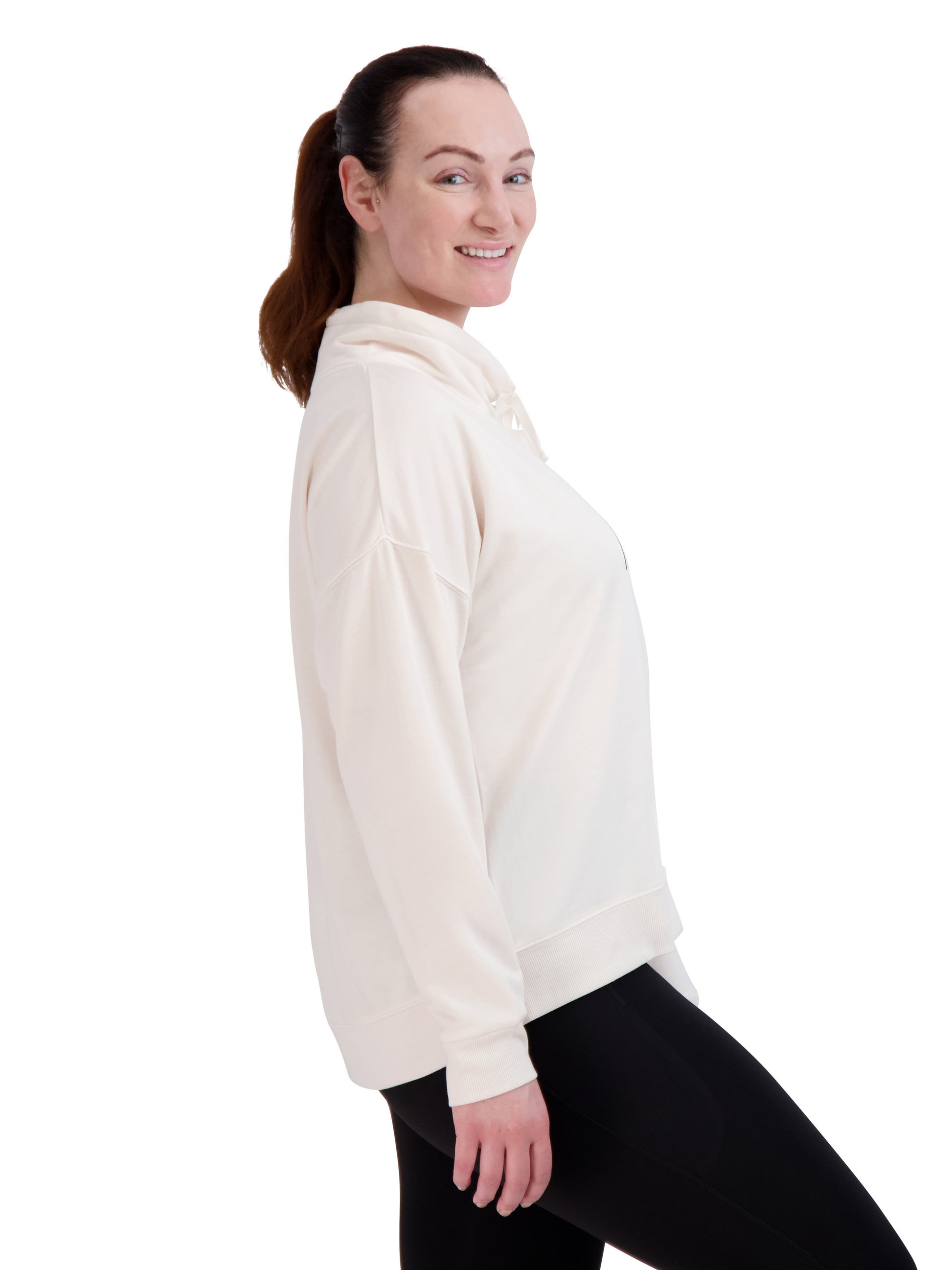 Women's "MAMA" Funnel Neck Sweatshirt - Rae Dunn Wear - W Sweatshirt