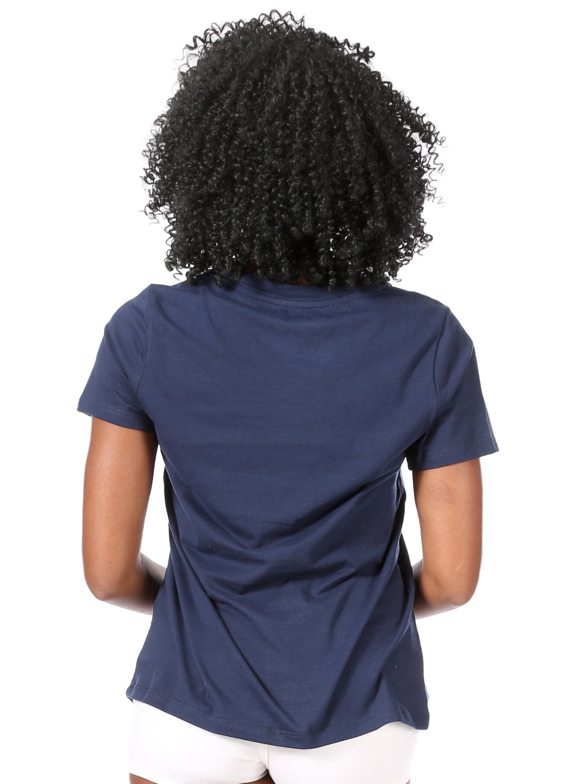 Women's "SUMMER VIBES" Short Sleeve Classic Slub T-Shirt - Rae Dunn Wear - W T-Shirt