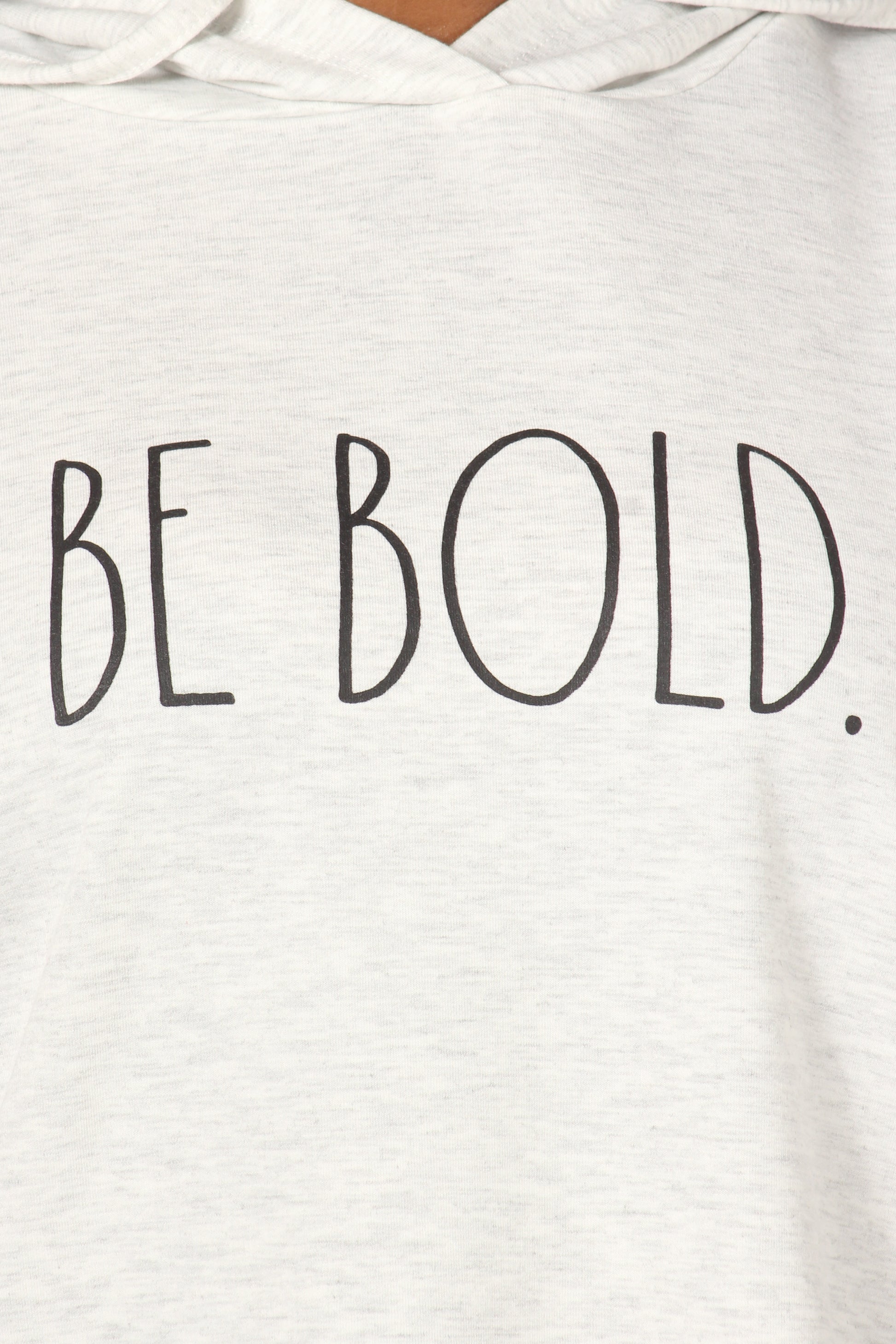 Women's "BE BOLD" Slim Fit Pullover Fashion Hoodie - Rae Dunn Wear