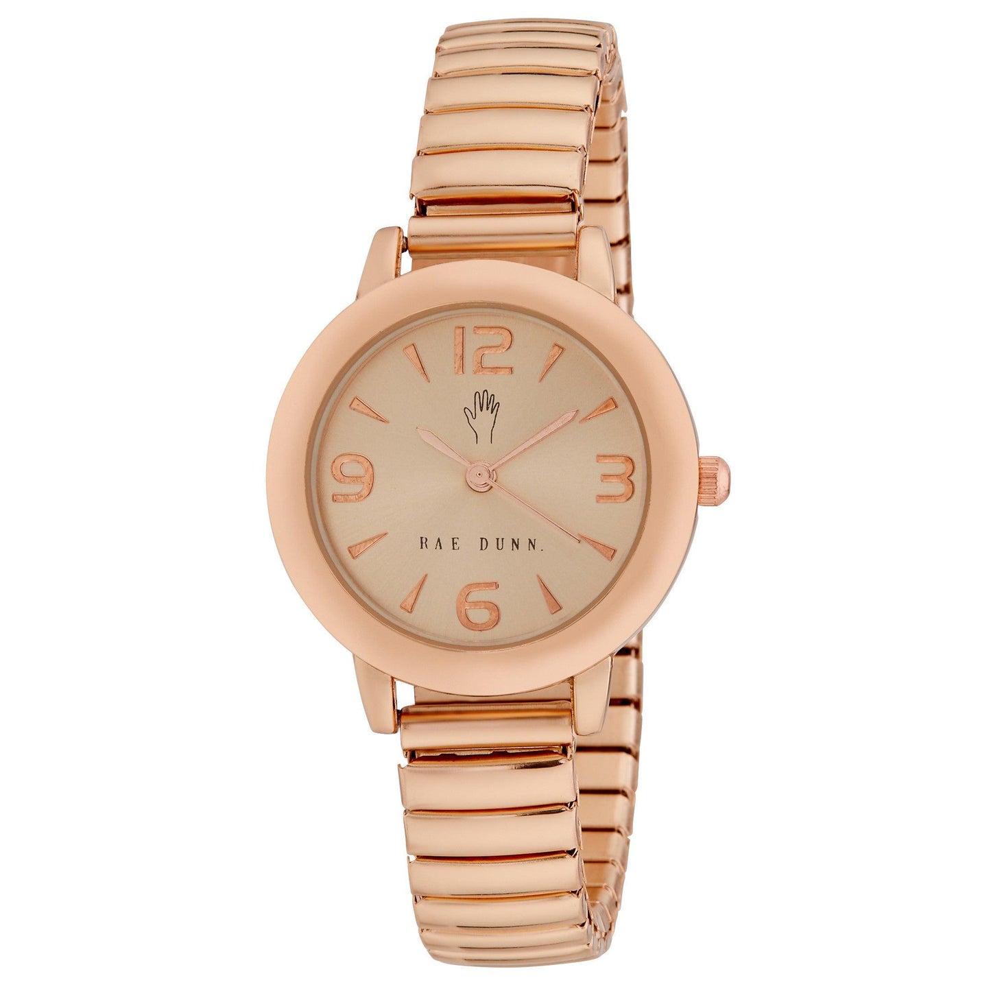 Rae Dunn Women's Round Expandable Bracelet Watch - Rae Dunn Wear