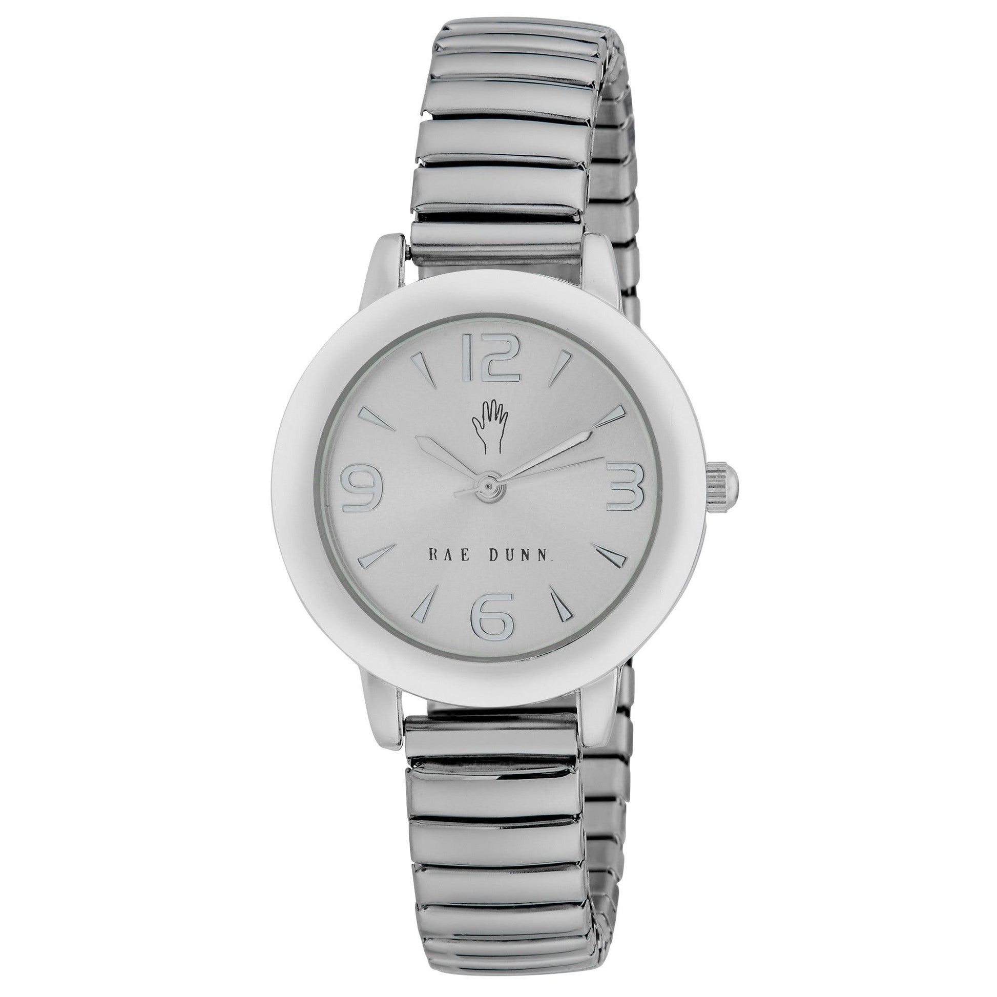 Rae Dunn Women's Round Expandable Bracelet Watch - Rae Dunn Wear