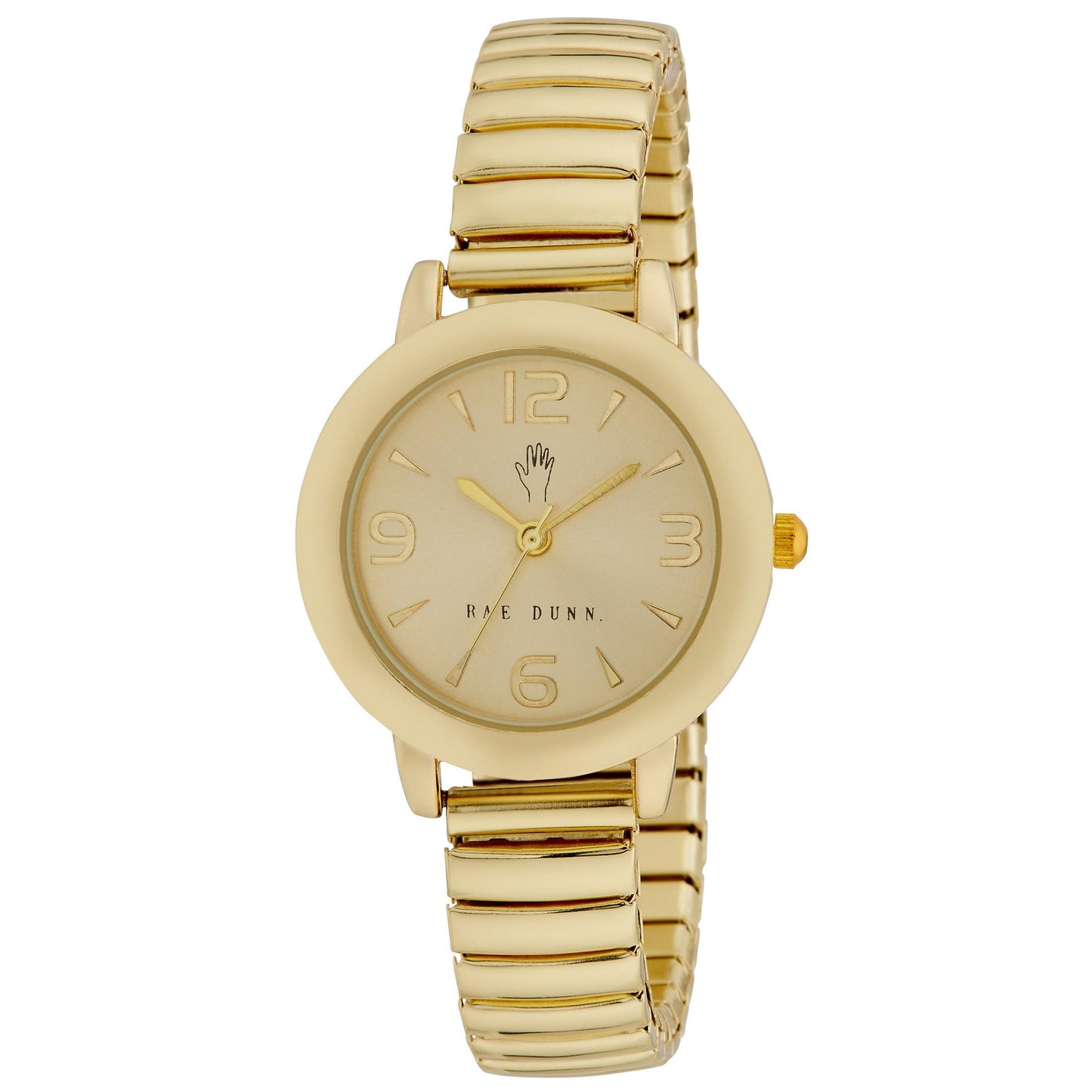 Rae Dunn Women's Round Expandable Bracelet Watch - Rae Dunn Wear