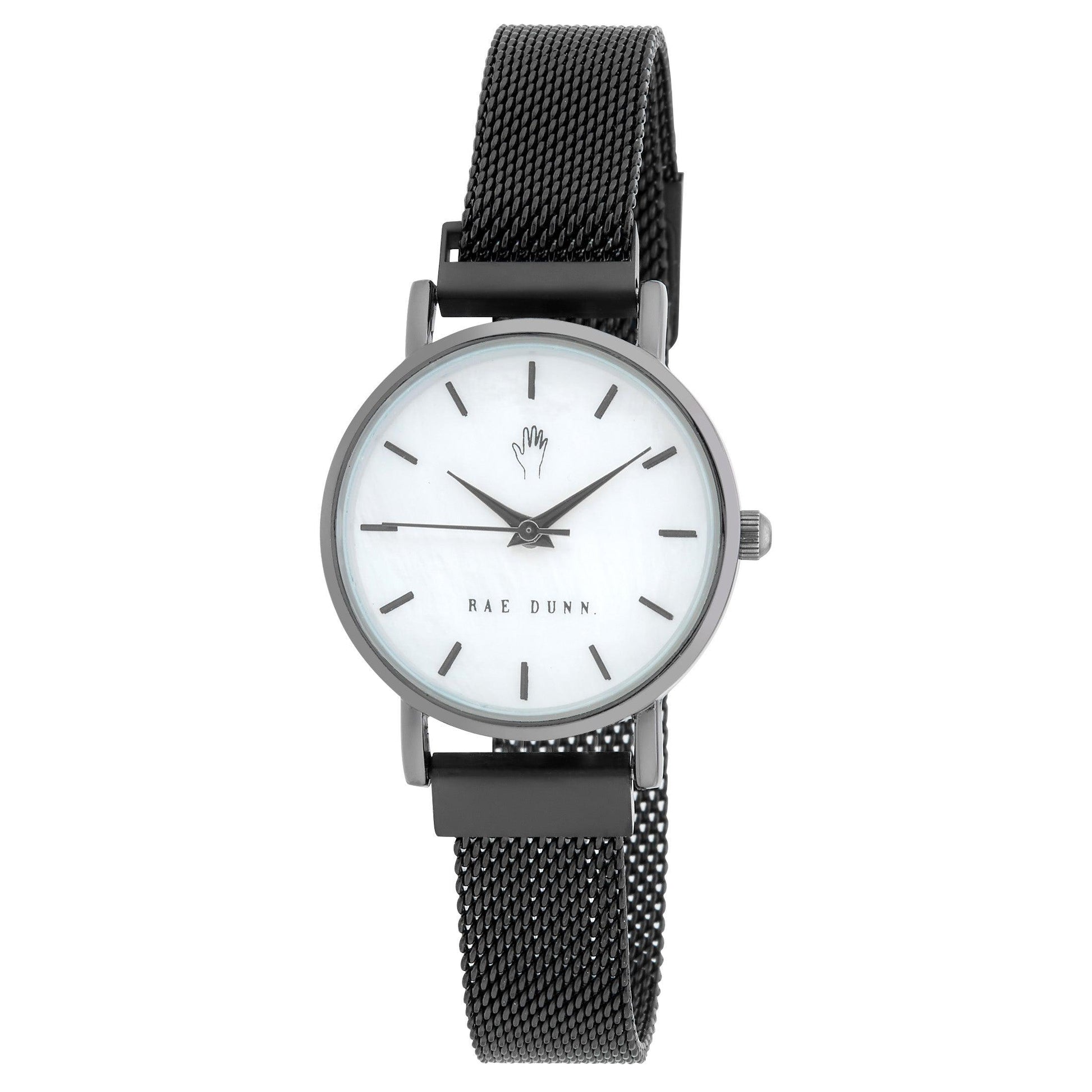 Rae Dunn Women's Sleek Mesh Bracelet Watch - Rae Dunn Wear