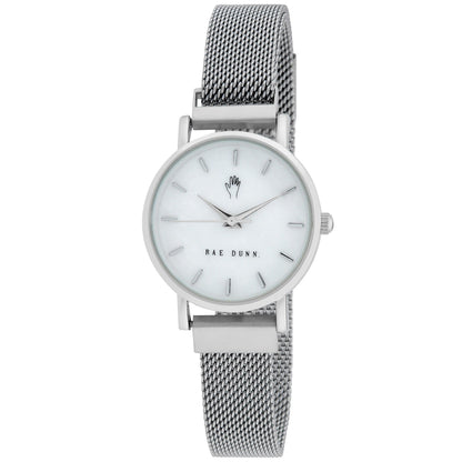 Rae Dunn Women's Sleek Mesh Bracelet Watch - Rae Dunn Wear