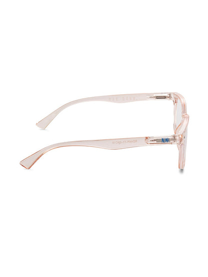 JUDY Blue Light Blocking Reading Glasses with "READ MORE" Signature Font Case - Rae Dunn Wear