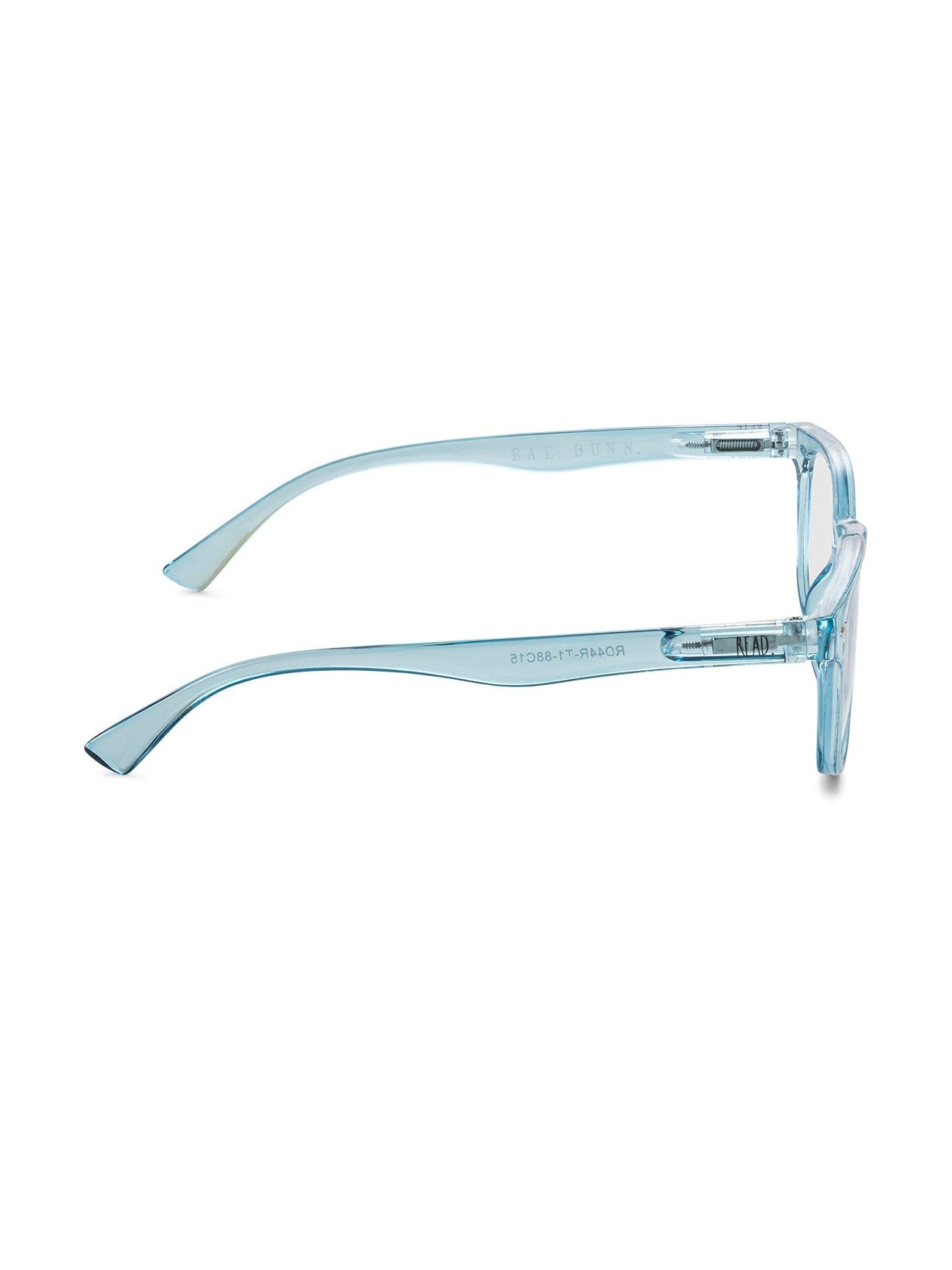 JUDY Blue Light Blocking Reading Glasses with "READ MORE" Signature Font Case - Rae Dunn Wear