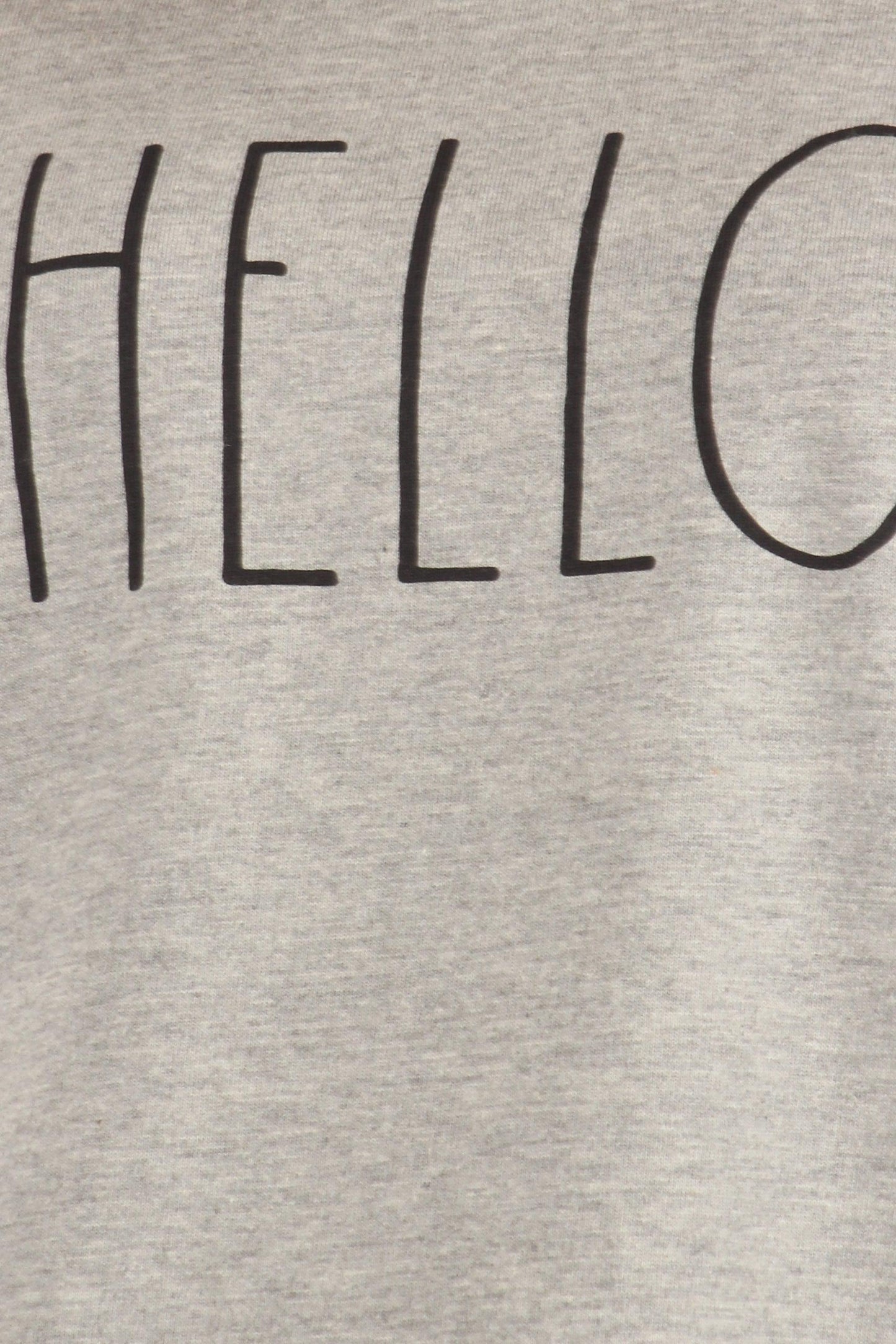 Women's "HELLO" Short Sleeve Icon T-Shirt - Shop Rae Dunn Apparel and Sleepwear