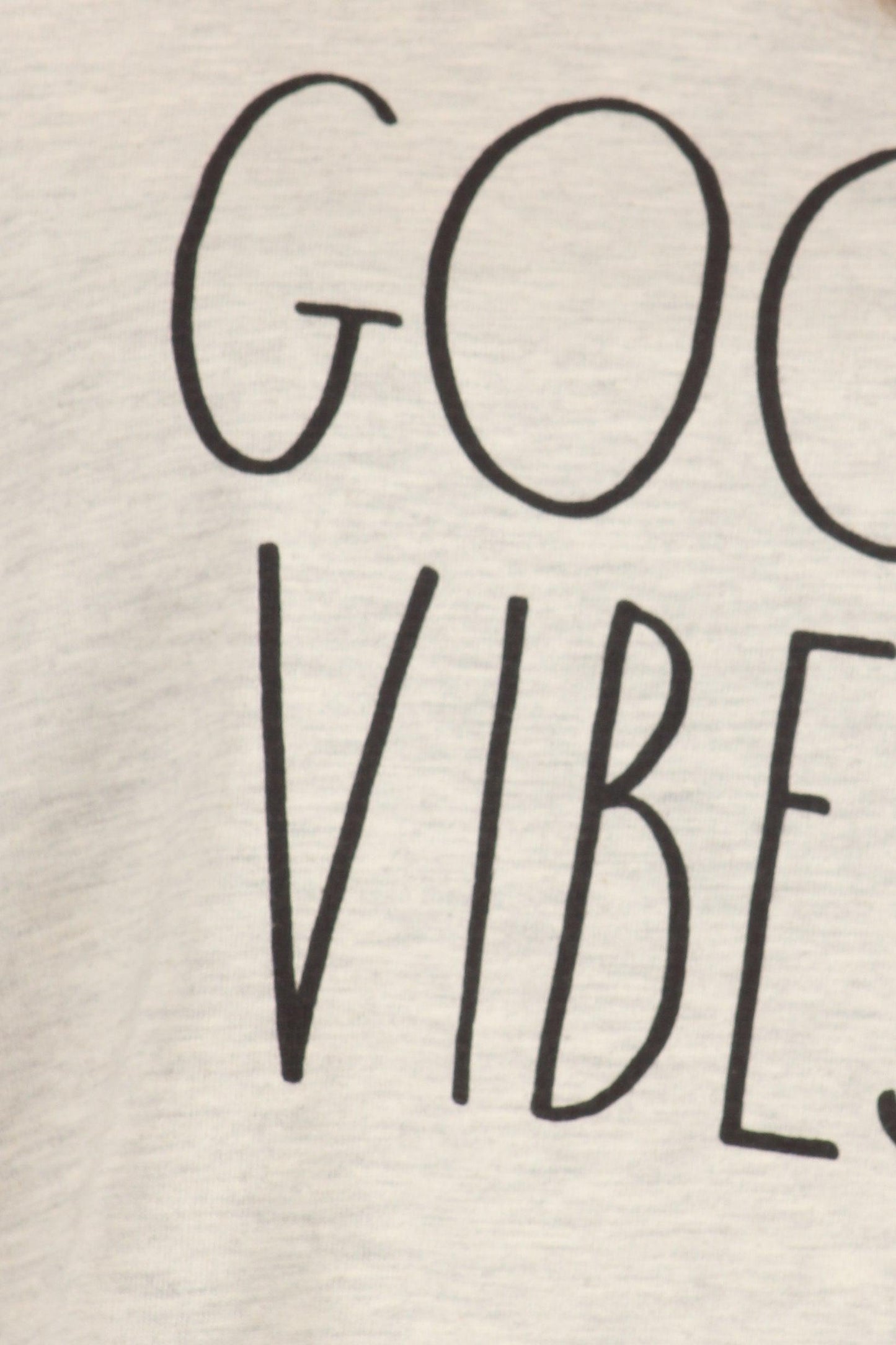 Women's "GOOD VIBES" Short Sleeve Icon T-Shirt - Shop Rae Dunn Apparel and Sleepwear