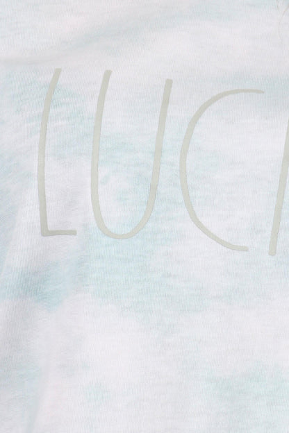 Women's "LUCKY" Short Sleeve Icon T-Shirt - Shop Rae Dunn Apparel and Sleepwear