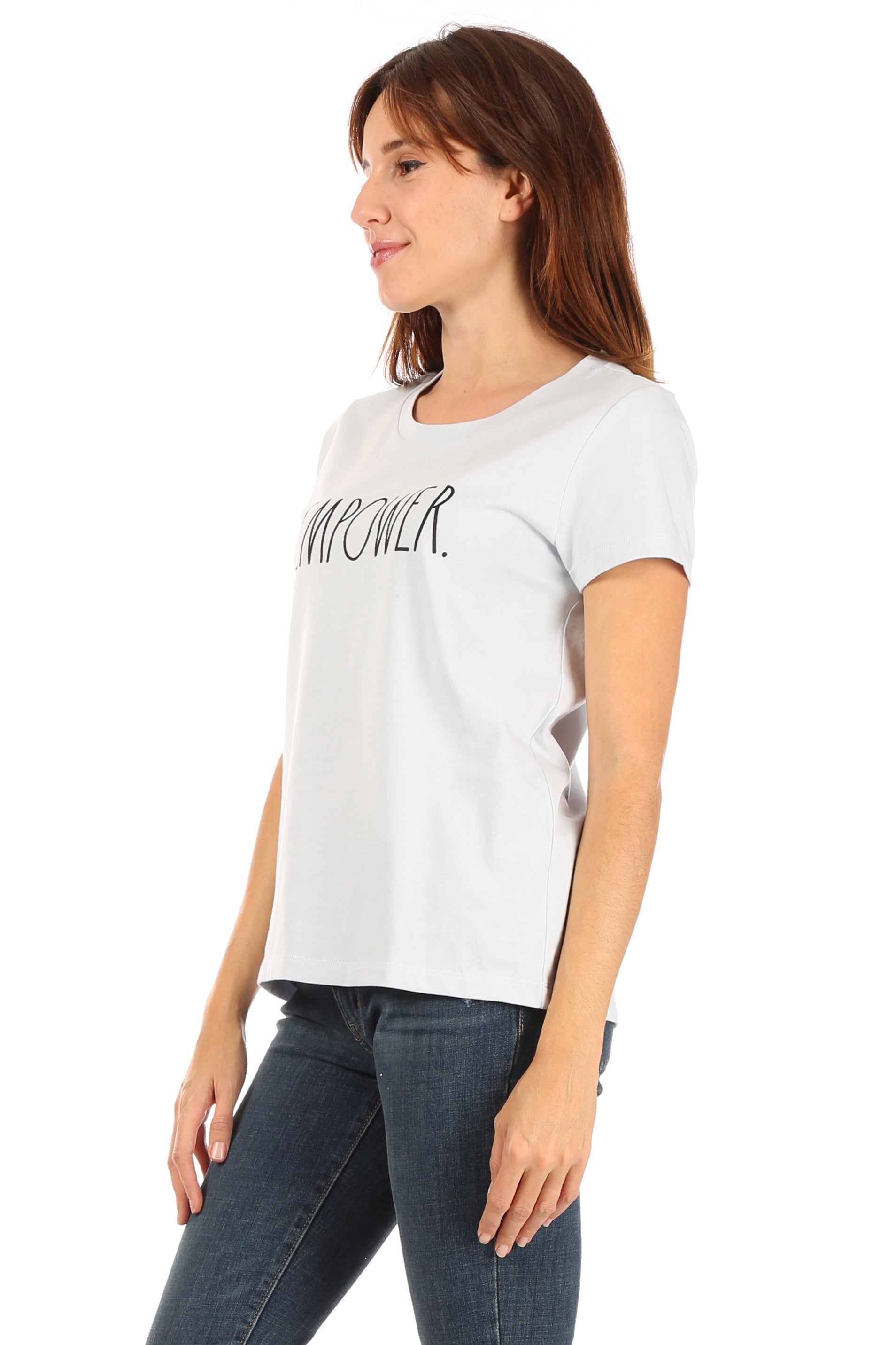 Women's "EMPOWER" Short Sleeve Icon T-Shirt - Shop Rae Dunn Apparel and Sleepwear