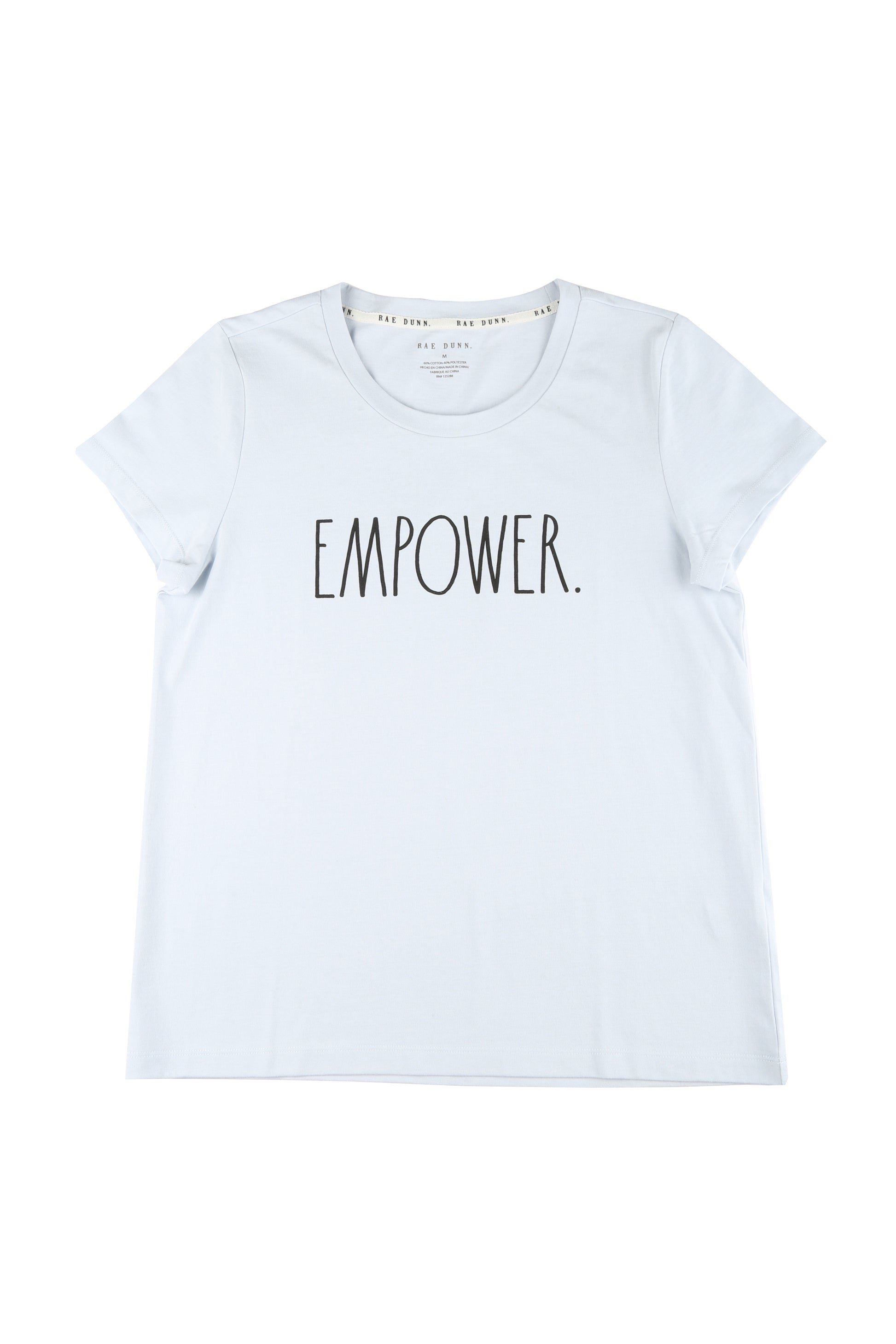 Women's "EMPOWER" Short Sleeve Icon T-Shirt - Shop Rae Dunn Apparel and Sleepwear