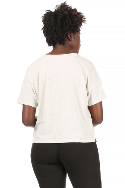 Women's "MAMA" Short Sleeve Boxy T-Shirt with Pocket - Rae Dunn Wear