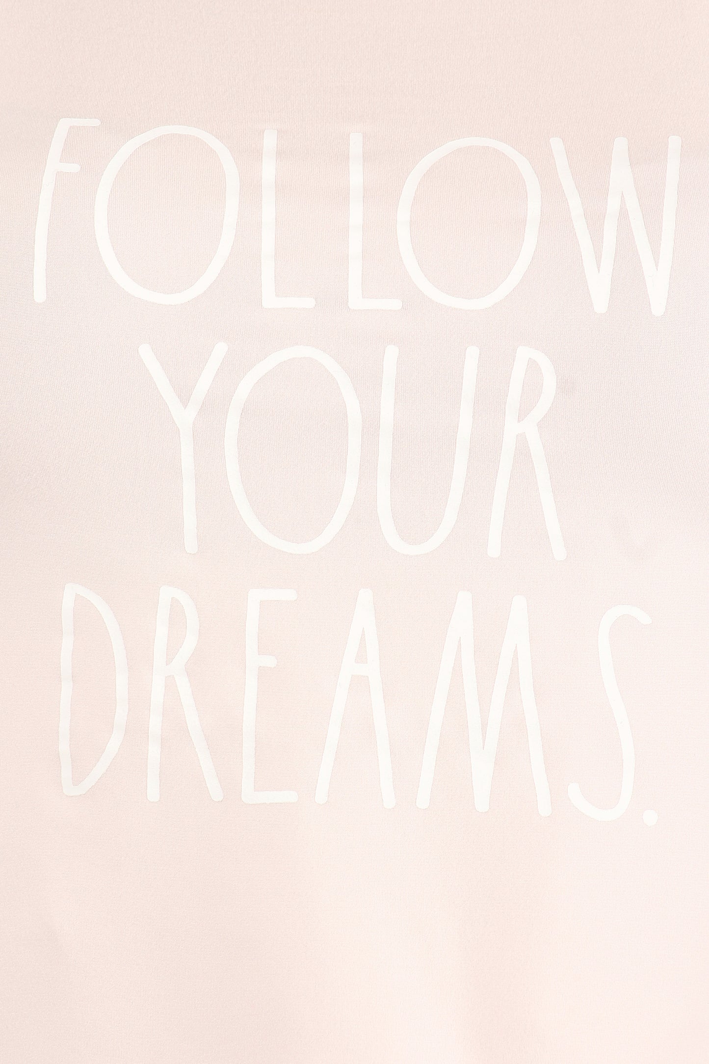 Women's "FOLLOW YOUR DREAMS" Tank and Short Pajama Set - Rae Dunn Wear